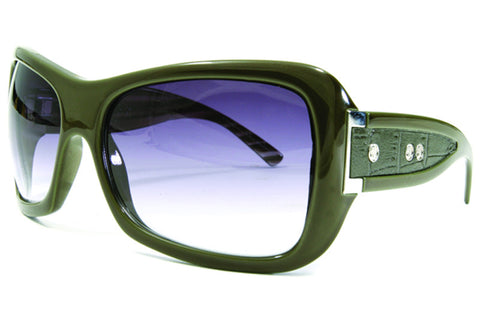 Khaki Striped/Grey Fade